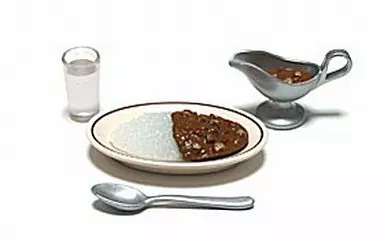 1.カレーライス 「ぷちサンプルシリーズ ファミレス」