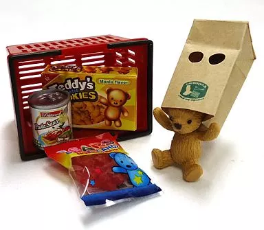 お買い物大スキ! 「ぷちサンプルシリーズ テディがお手伝い」