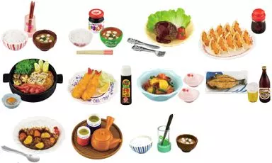 食玩　トレーディングフィギュア　全11種セット 「ぷちサンプルシリーズ 家族だんらん みんなでごはん」