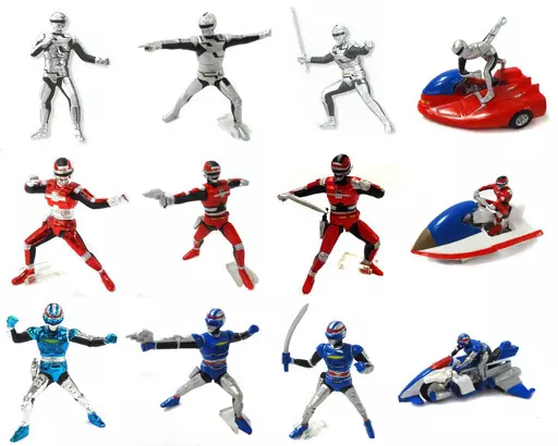 キャラエッグ宇宙刑事シリーズ全１２種類コンプリート 駿河屋 -<中古>全12種セット 「キャラエッグ 宇宙刑事シリーズ