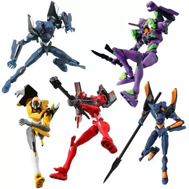 食玩　トレーディングフィギュア　全5種セット 「ヱヴァンゲリヲン新劇場版 EVANGELION ASSAULT ACTION」