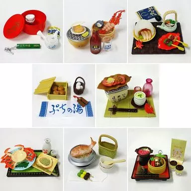 全8種セット 「ぷちサンプルシリーズ 温泉宿のごはん 全国美食めぐり」