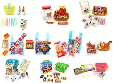 全10種セット 「ミニコレ みんなの駄菓子やさん」