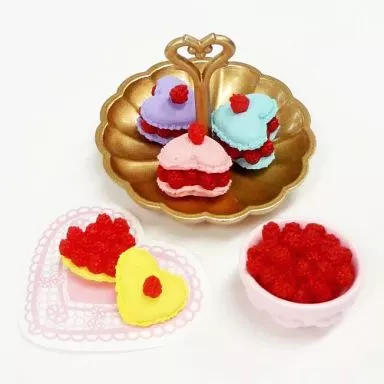駿河屋 -<中古>5.ラズベリーマカロン 「ぷちサンプルシリーズ ハートの 