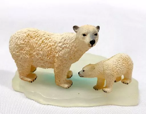   ホッキョクグマ 親子　フィギリン 熊の母子 | リヤドロ公式オンライン