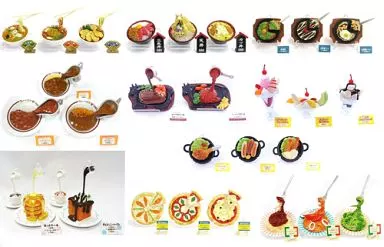 食玩　トレーディングフィギュア　全10種セット 「ぷちサンプルシリーズ 元祖食品ディスプレイ」