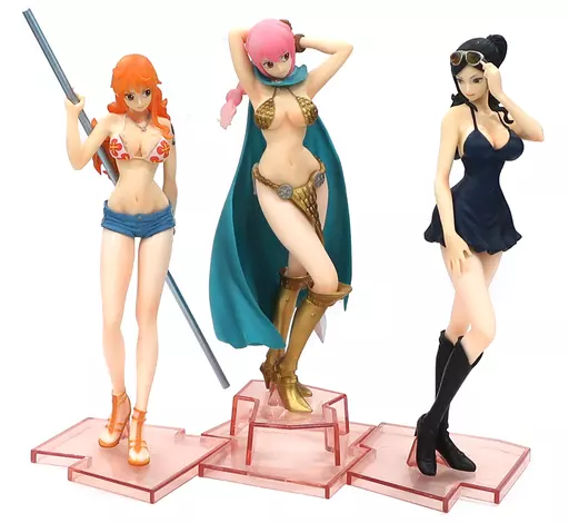 食玩　トレーディングフィギュア　全3種セット 「ワンピーススタイリング～Girls Selection～」