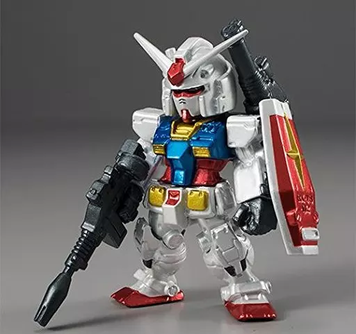 食玩　トレーディングフィギュア　FW GUNDAM CONVERGE ガンダム(THE ORIGIN)[劇場限定メタリックVer.] 「機動戦士ガンダム THE ORIGIN IV 運命の前夜」 劇場限定 特典付き前売券 第2弾