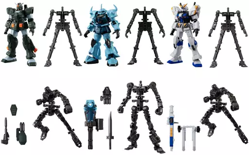 食玩　トレーディングフィギュア　全6種セット 「機動戦士ガンダム Gフレーム07」