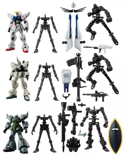 食玩　トレーディングフィギュア　全6種セット 「機動戦士ガンダム Gフレーム08」