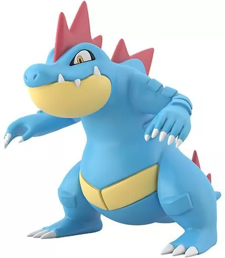 食玩　トレーディングフィギュア　ポケモンスケールワールド ジョウト地方 オーダイル