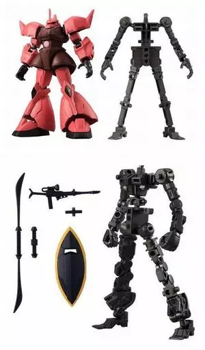 シャア専用ゲルググ アーマー+フレームセット 「機動戦士ガンダム Gフレーム04」
