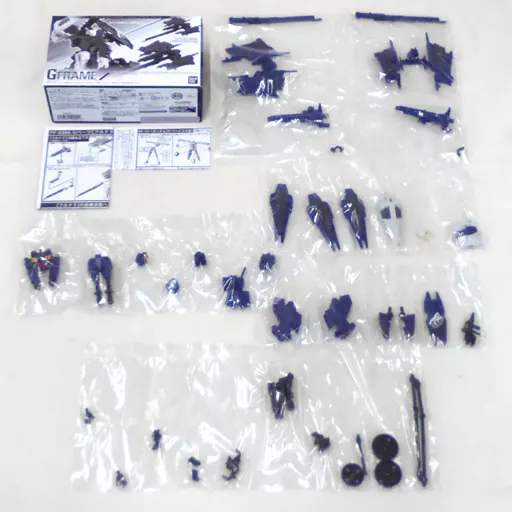 食玩　トレーディングフィギュア　機動戦士ガンダム Gフレーム ガンダムTR-1[ヘイズル改](実戦配備カラー)＆オプションパーツセットプレミアムバンダイ限定