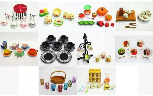 ノーマル全10種セット 「ぷちサンプルシリーズ おとぎの国の食器たち」