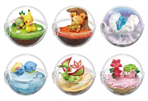 食玩　トレーディングフィギュア　全6種セット 「ポケットモンスター テラリウムコレクション11」
