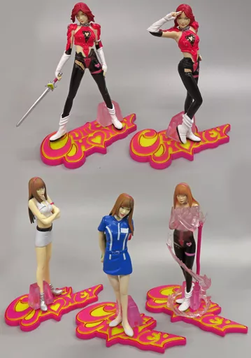 キューティーハニースーパームービーフィギュア　ポストカード　セット キューティーハニースーパームービーフィギュア ポストカード セット