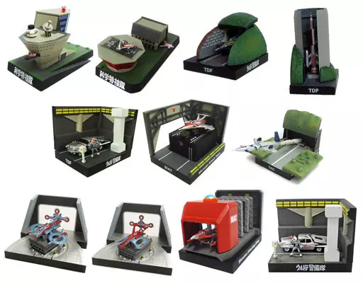 全11種セット 「名鑑シリーズ ウルトラメカニックス 出動スタンバイ編