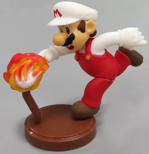 食玩　トレーディングフィギュア　【シークレット】 ファイアマリオ 「チョコエッグスーパーマリオセレクション」