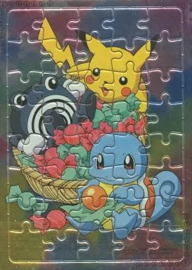 ポケモン ジグソーパズルピカチュウ ゼニガメ 駿河屋 - 【買取】1.ピカチュウ＆ゼニガメ＆ニョロゾ