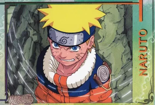 NARUTO ナルト ホロ加工トレーディングカード No.77 駿河屋 -<中古>No.77 ナルト ノーマルブロマイド 「NARUTO-ナルト
