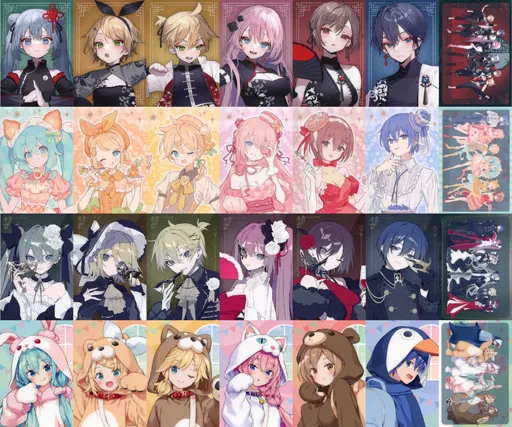 食玩　トレーディングカード　全28種セット 「初音ミク ウエハースコレクトボックス2023」 ローソン限定