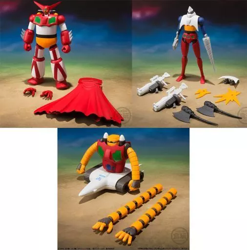食玩　プラモデル　全3種セット 「スーパーミニプラ 真(チェンジ!!)ゲッターロボ Vol.1」