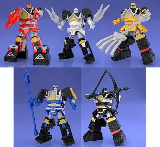 全5種セット 「スーパーミニプラ 忍者合体 無敵将軍」