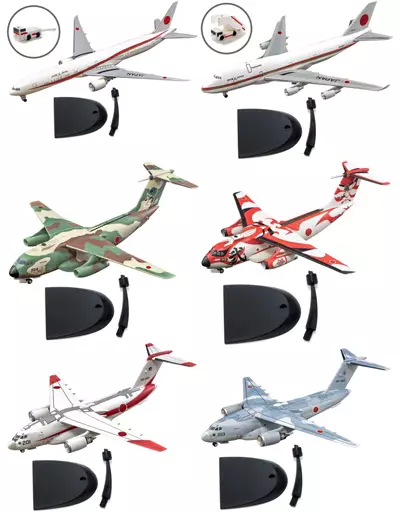 食玩　プラモデル　全6種セット 「日本の輸送機コレクション2」