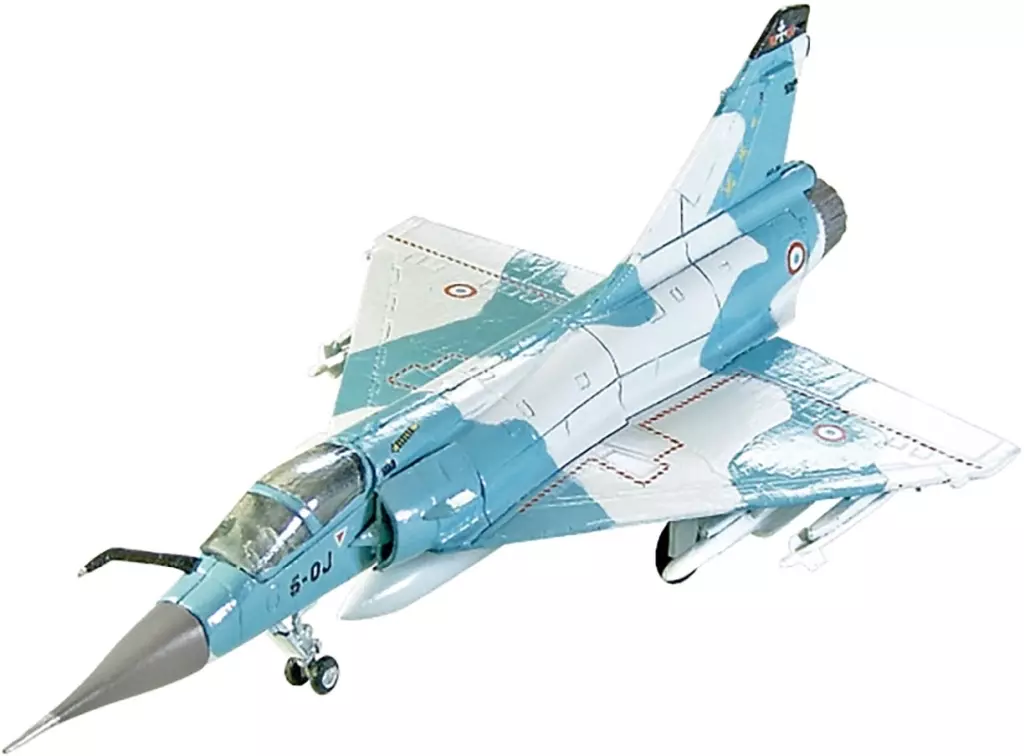 食玩　プラモデル　2-A ダッソー ミラージュ2000 フランス空軍 第5戦闘航空団第2戦闘飛行隊 「1/144 F-toysアーカイブス ユーロジェットコレクション」