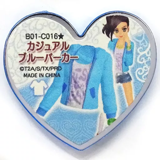 駿河屋 -<中古>【シークレット3】 カジュアル ブルーパーカー