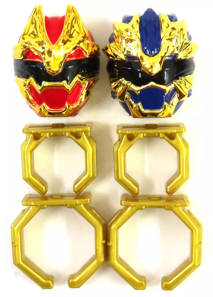 センタイリング ゴジュウウルフ/ゴジュウレオン メタリックver.セット 「ナンバーワン戦隊ゴジュウジャー」 スーパー戦隊チョコキャンペーン 当選品