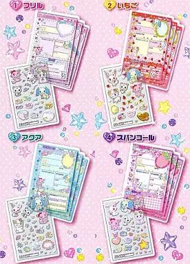 最終価格　ジュエルペット　マジカル　プロフ帳セット　シール　4種類 駿河屋 -<中古>全4種セット 「ジュエルペット マジカルプロフ帳セット