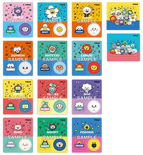 全14種セット 「TRUZ マグネットコレクションガム」