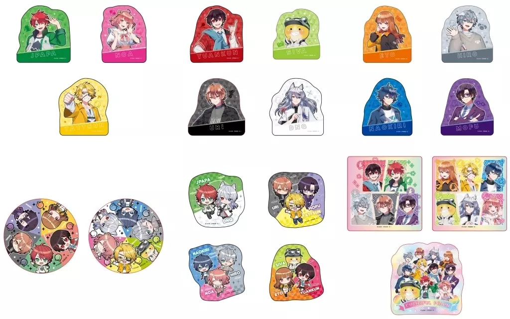 カラフルピーチ　キャラマグネッツ 新発売❣️ 『カラフルピーチ キャラマグネッツ』 人気ゲーム