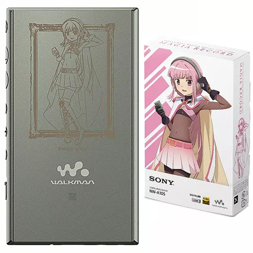 ポータブルオーディオ　ウォークマン 「マギアレコード 魔法少女まどか☆マギカ外伝」コラボレーションモデル モデル 16GB (環いろは/アッシュグリーン) [NW-A105/MR]