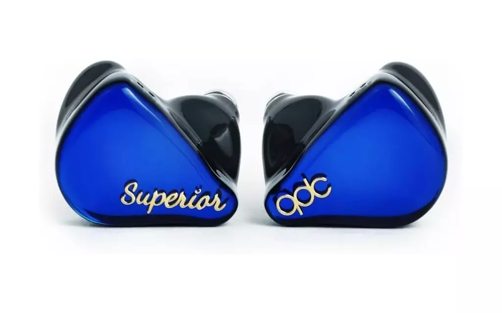 ヘッドフォン　qdc ユニバーサルIEM SUPERIOR (Azure Blue) [QDC-SUPERIOR-BL]