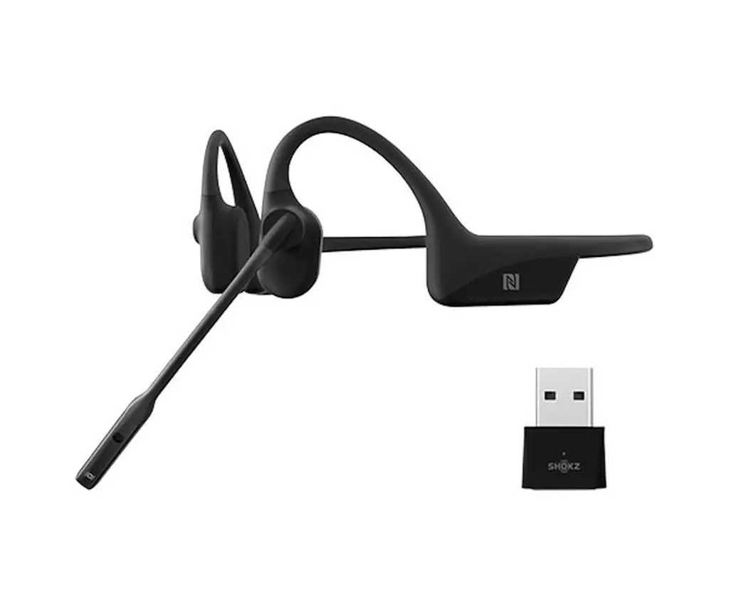 ヘッドフォン　Shokz Voxlinc 骨伝導ワイヤレスイヤホン OPENCOMM UC [SKZ-EP-000011]