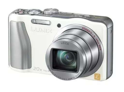 カメラ　デジタルカメラ LUMIX 1410万画素 (ホワイト) [DMC-TZ30-W]