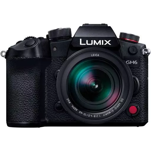カメラ　パナソニック ミラーレス一眼 LUMIX レンズキット (ブラック) [DC-GH6L]