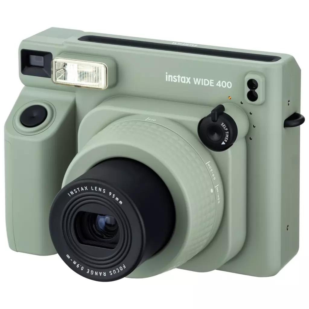 カメラ　富士フイルム インスタントカメラ 「チェキ」 instax WIDE 400 (グリーン) [INSWIDE400]