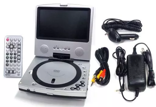駿河屋 -<中古>カツデン KATZ 6.2インチポータブルDVDプレーヤー [KC