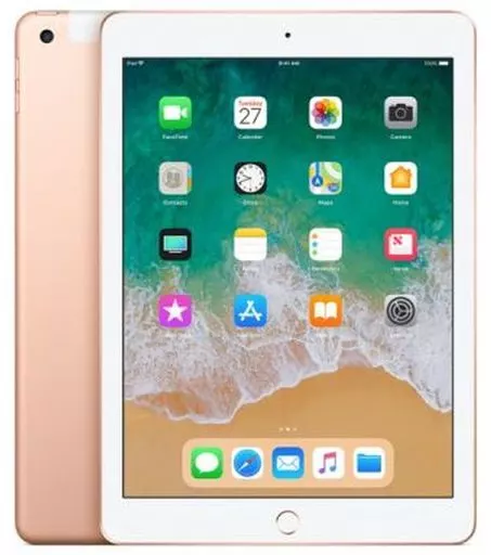 タブレット端末　iPad 第6世代 9.7インチ Wi-Fi+Cellular 128GB (au/ゴールド) [MRM22J/A]