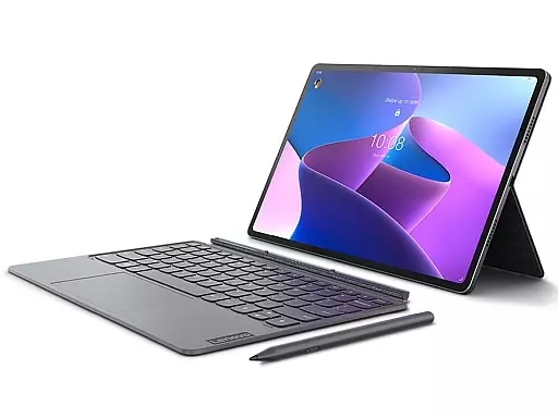 タブレット端末　Lenovo タブレット端末 Tab P12 Pro 8GB/256GB (ストームグレー) [ZA9D0067JP]