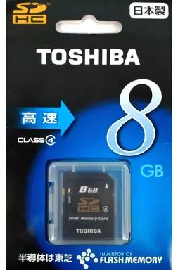 SDHCメモリカード Class4対応 8GB[SD-E008G4]