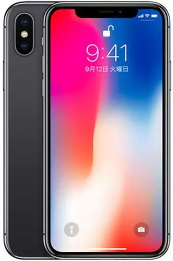 携帯電話　iPhoneX 256GB (SoftBank/スペースグレイ) [MQC12J/A]