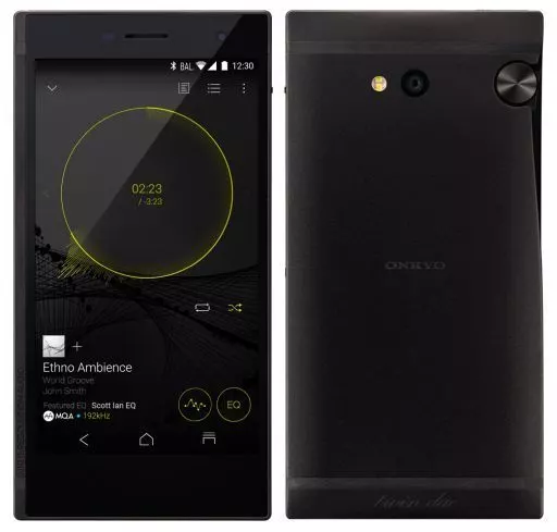 携帯電話　ONKYO スマートフォン GRANBEAT 128GB (SIMフリー/ブラック) [DP-CMX1(B)]