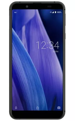 携帯電話　スマートフォン AQUOS sense3 basic 32GB (au/ブラック) [SHV48SKA]