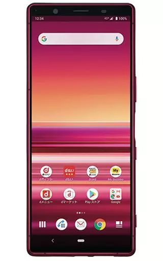 携帯電話　スマートフォン Xperia 5 SO-01M 64GB (レッド) [ASO08378]