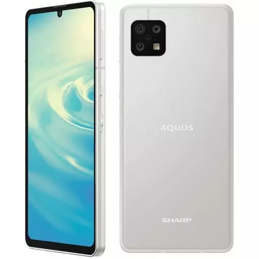 携帯電話　AQUOS sense6 4GB/64GB (SIMフリー/シルバー) [SHM19AS]