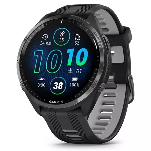スマートウォッチ　GARMIN スマートウォッチ Forerunner965 GPS搭載/Suica対応 (ブラック) [010-02809-60]